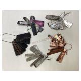 Collection of Vintage Trapper Tags