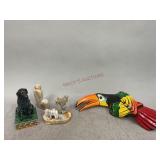 Assorted Decorative Animal Figurines