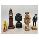 Carved Wooden Figurines
