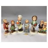 Six Assorted M.I. Hummel Figurines