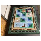 Oil City Heritage Week Log Cabin Quilt