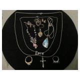 Assortment of Sterling Jewelry