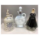 Assorted Vintage Ceramic & Glass Decanters