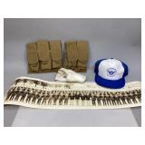 Assorted Vintage Military Collectibles