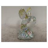 Hand Painted Fenton Humming Bird