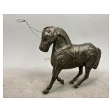 Vintage Metal Toy Horse