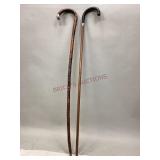 Two Wooden Canes