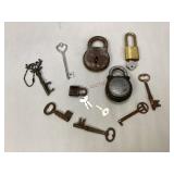 Miscellaneous Metal Locks & Keys
