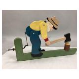 Vintage American Folk Art Whirligig
