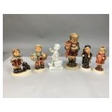 Six Assorted M.I. Hummel Figurines