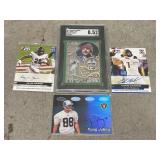 Graded Josh Allen Card & Other Autographed Cards