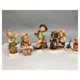 Five Assorted M.I.Hummel Figurines