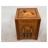 Montreal Wooden Coin Bank