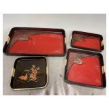 Oriental Lacquerware Trays
