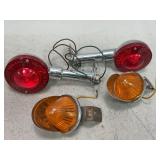 Vintage Motorcycle Lights