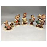 Five Collectible M.I.Hummel Figurines
