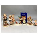 Six Assorted M.I.Hummel Figurines
