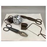 Assorted Vintage Tools & Spotlight