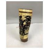 Vintage Animal Horn Vase/Pot