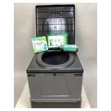 Plastic Portable Toilet and Supplies