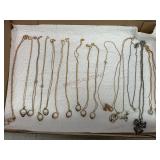 Costume Jewelry Necklaces and Matching Earrings