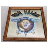 Van Halen Framed Mirror