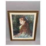 Little Irene Print by Renoir
