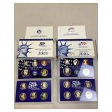 U.S. Mint Proof Sets 2003 & 2006