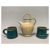 Pitcher and Mugs