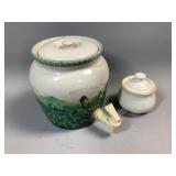Glass Pitcher and Base