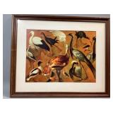 Framed Print of Birds