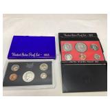 U.S. Proof Sets 1968 & 1977