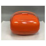 1970ï¿½s Vintage Orange Plastic Picnic Set