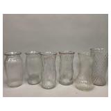 Clear Glass Vases