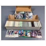 Assortment of Baseball and Football Cards
