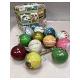 Set of Twelve Days of Christmas Ornaments