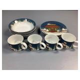 Assortment of Christmas Glassware