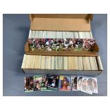 Assortment of Basketball and Football Cards