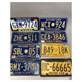Miscellaneous Pennsylvania License Plates