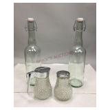 Vintage Diamond Point Kitchen Dispensers & More