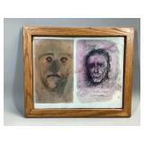 2 Print Wooden Frame