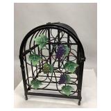 Metal Wine Bottle Rack