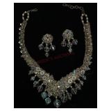 Vintage Necklace and Matching Earrings