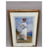 Sunlight Framed Print by F. Weston Benson