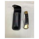 Buck 110 Folding Hunter Knife with Case