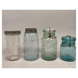 Glass Mason and Ball Jars