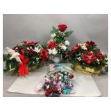 Assorted Christmas Greenery & More