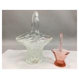 Princess House Crystal Basket & More