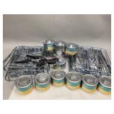 Assorted Folding Chafing Frames, Fuel & Utensils