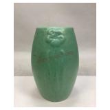 Zanesville Green Matte Art Pottery Vase